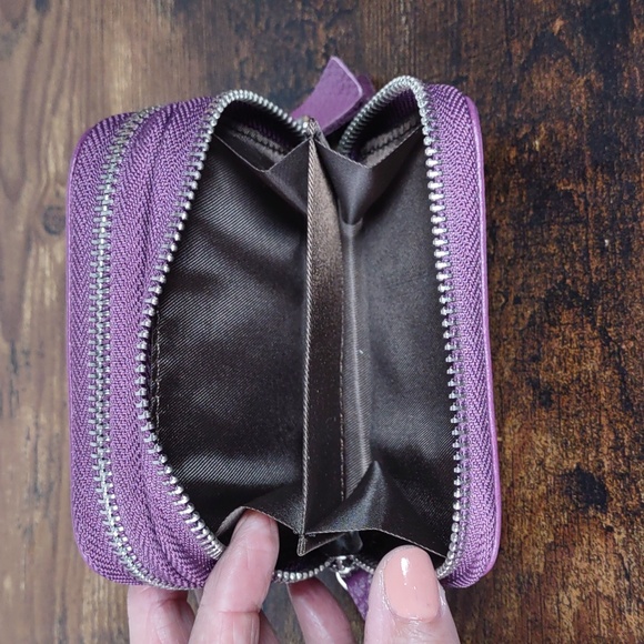 Buxton "Wizard Wallet" Leather Credit card Wallet - Picture 3 of 4